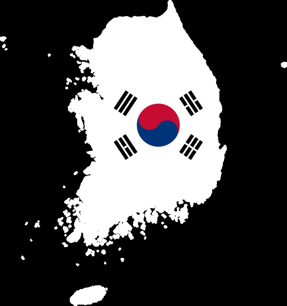 Фото южной кореи карта