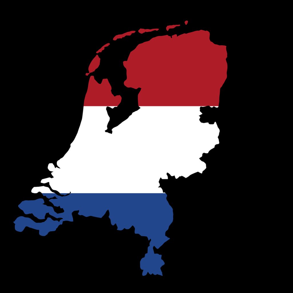 netherlands, map, land