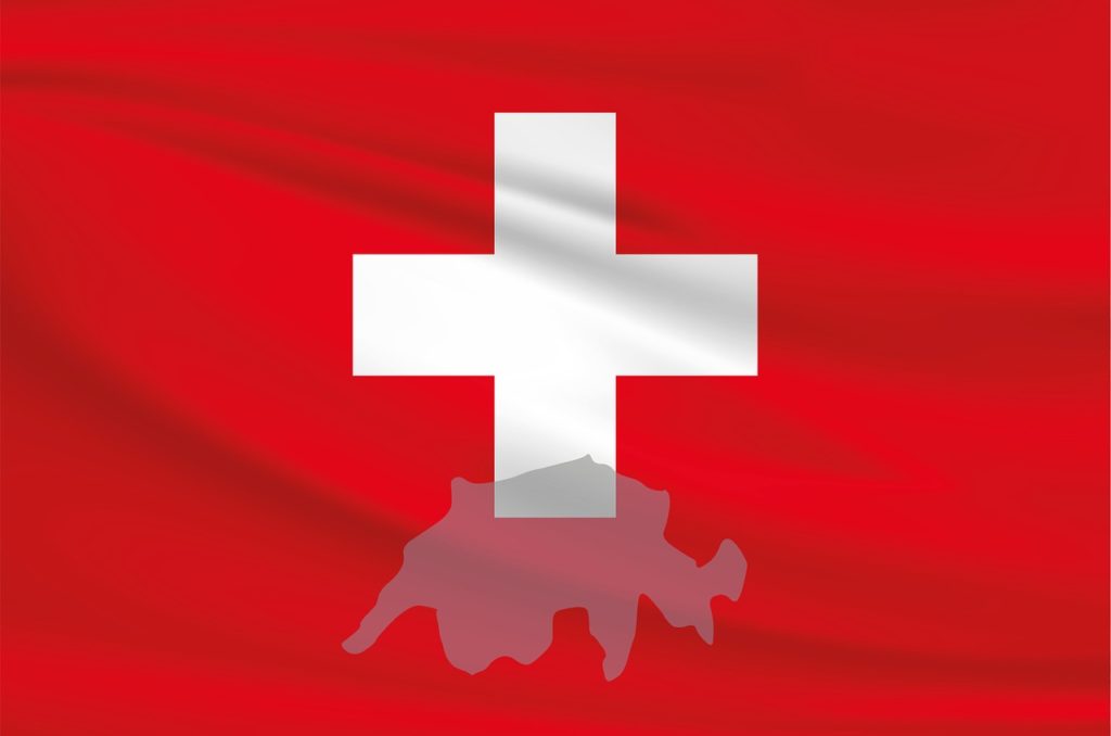 switzerland, flag, banner
